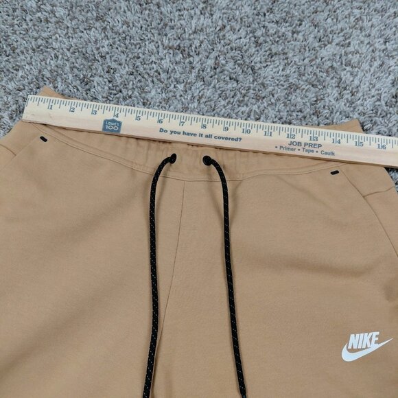 Nike Tech Fleece Joggers Men's Large Elemental Gold Sail Sweatpants Pants - Picture 6 of 7